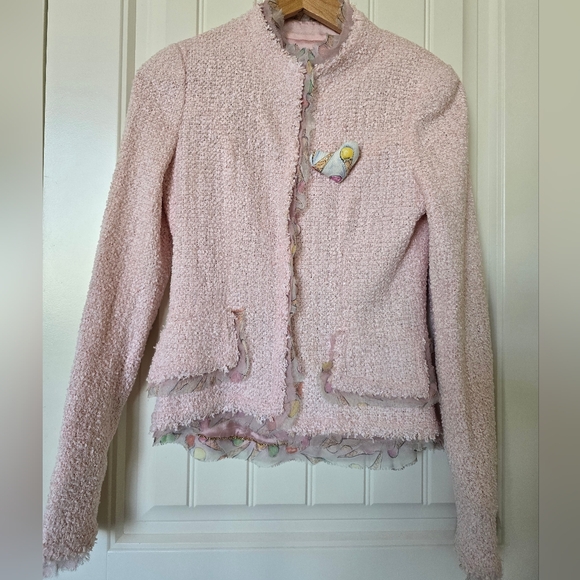 CHANEL Jackets & Blazers - Chanel 3 Piece 2004 Cruise Set (Jacket, Blouse, Shirt) 36Fr
